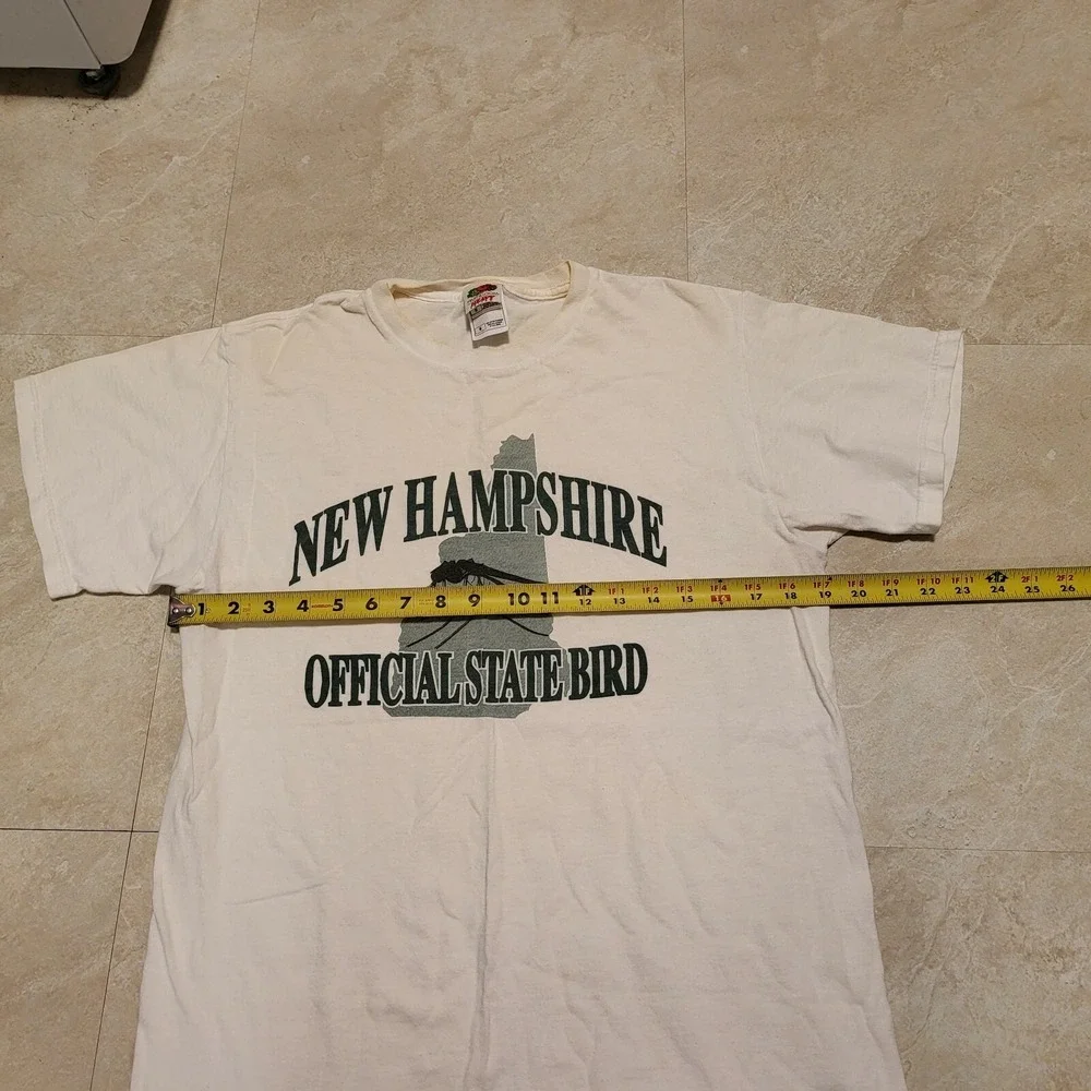 VTG 00s‎ Y2K New Hampshire Mosquito Funny Comedy T Shirt Mens Size M Medium